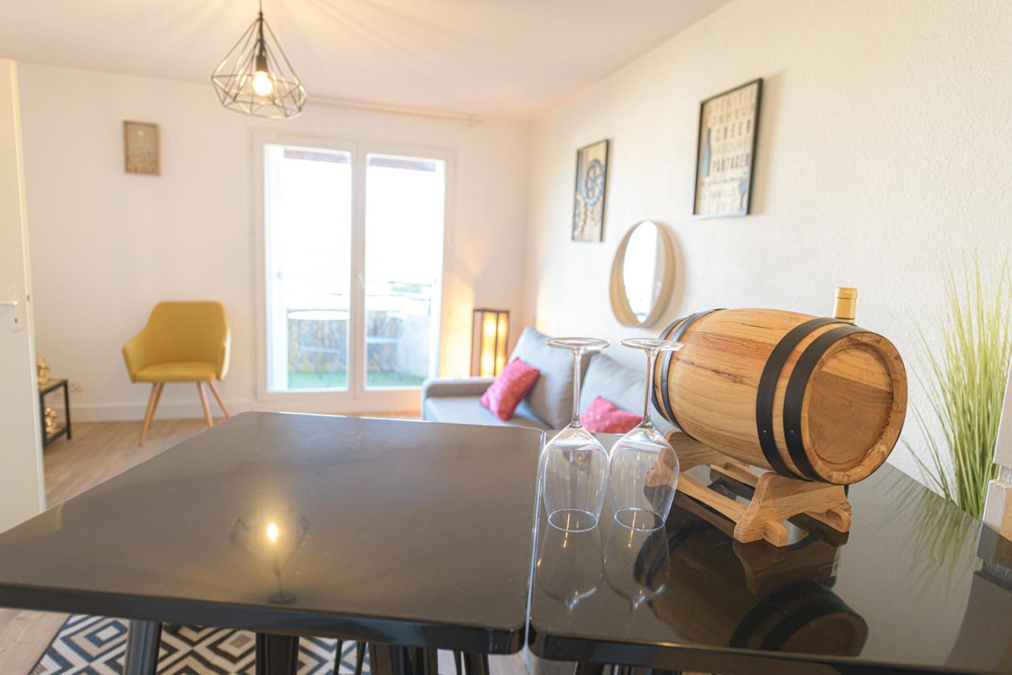 Magnifique Appartement T2 Renove Aux Vendanges Gaillac Ruang foto